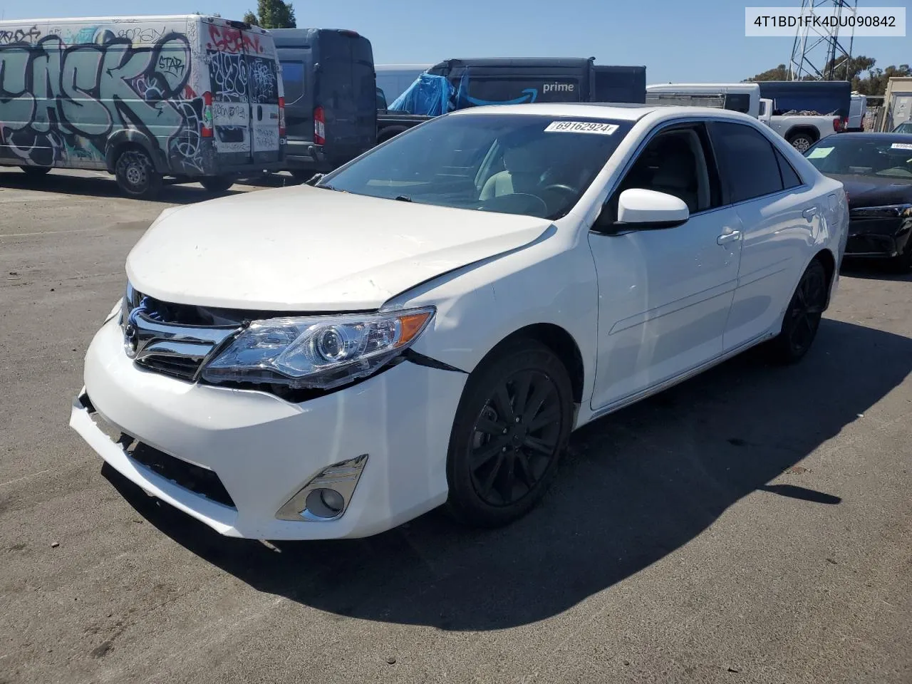 2013 Toyota Camry Hybrid VIN: 4T1BD1FK4DU090842 Lot: 69162924