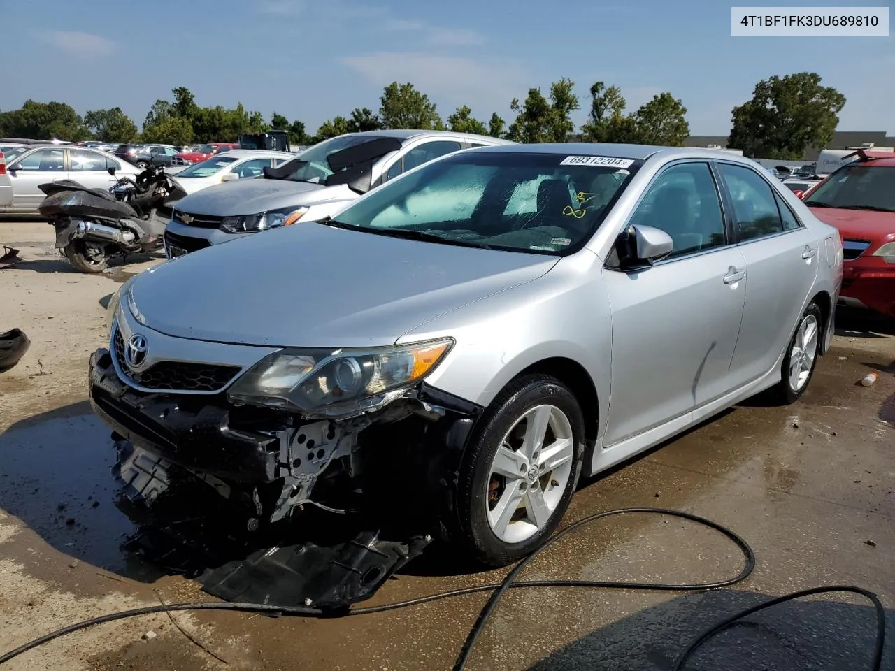 2013 Toyota Camry L VIN: 4T1BF1FK3DU689810 Lot: 69312204