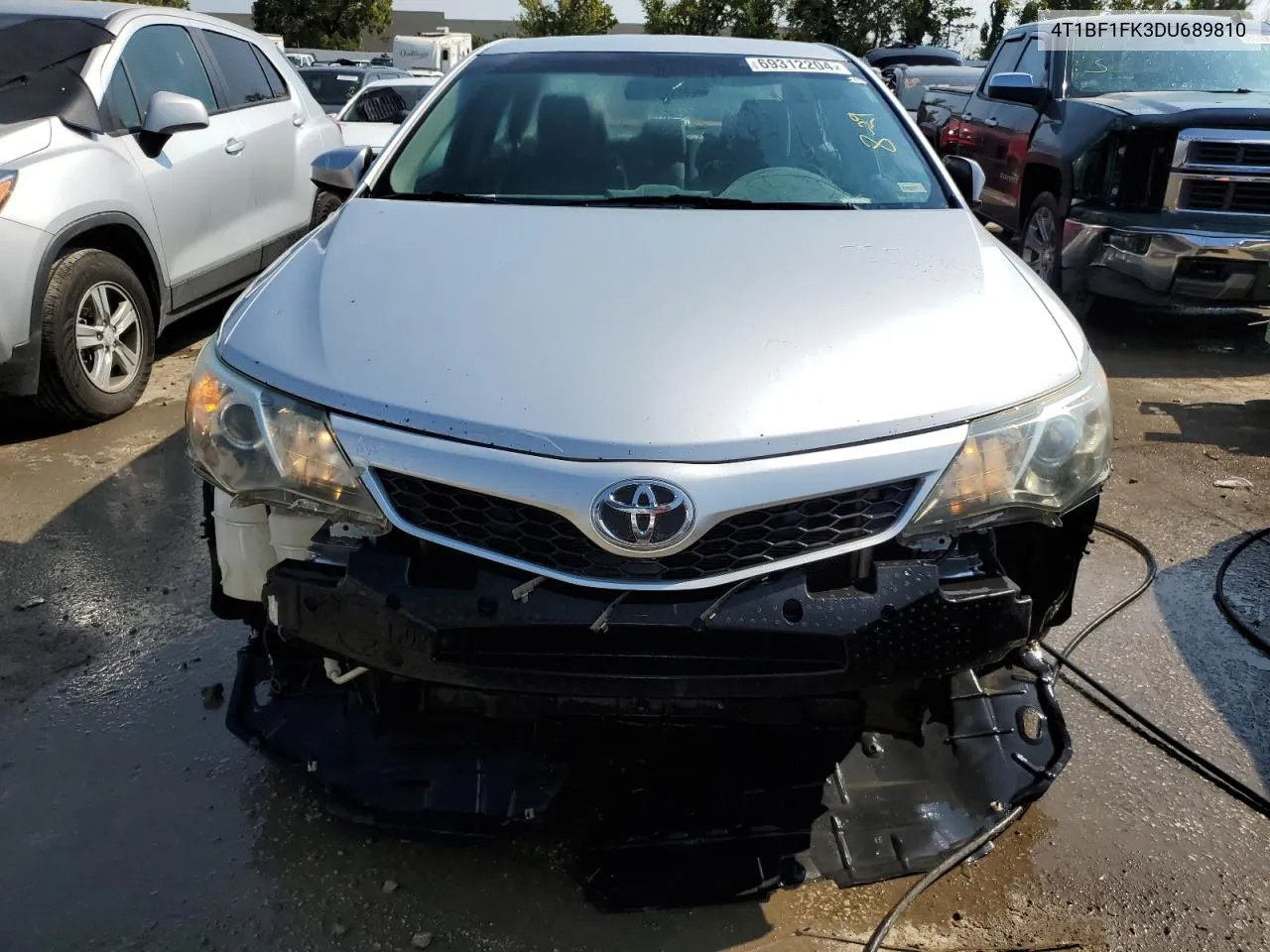 2013 Toyota Camry L VIN: 4T1BF1FK3DU689810 Lot: 69312204