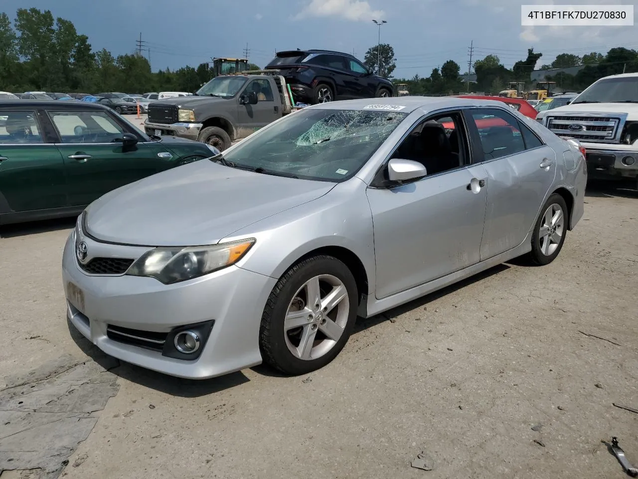 2013 Toyota Camry L VIN: 4T1BF1FK7DU270830 Lot: 69591794