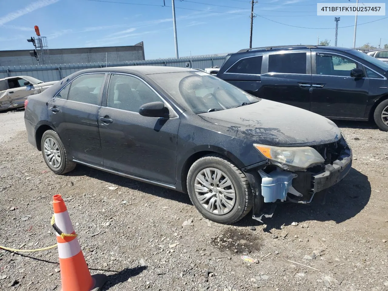 2013 Toyota Camry L VIN: 4T1BF1FK1DU257457 Lot: 69608974