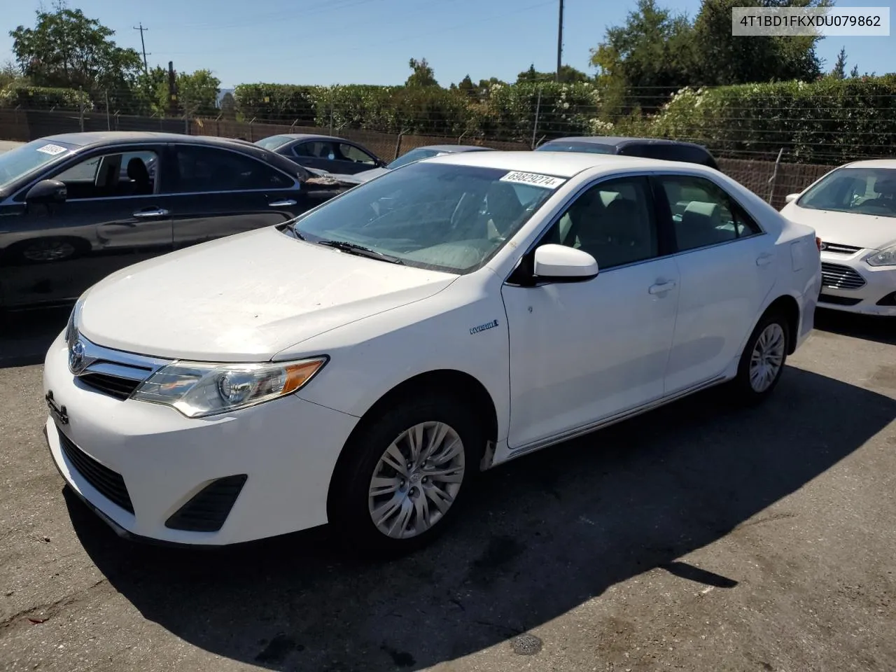 4T1BD1FKXDU079862 2013 Toyota Camry Hybrid