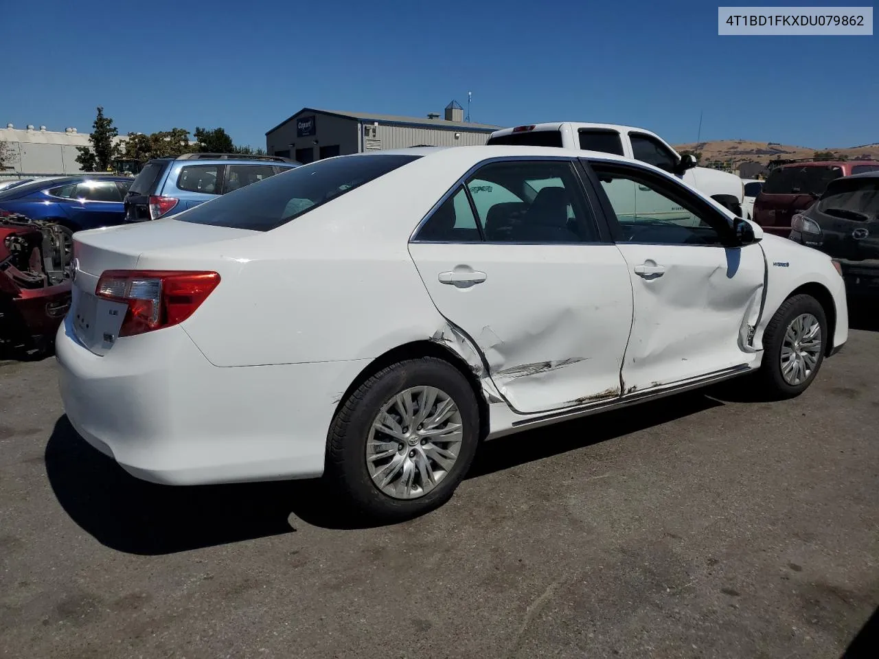 4T1BD1FKXDU079862 2013 Toyota Camry Hybrid