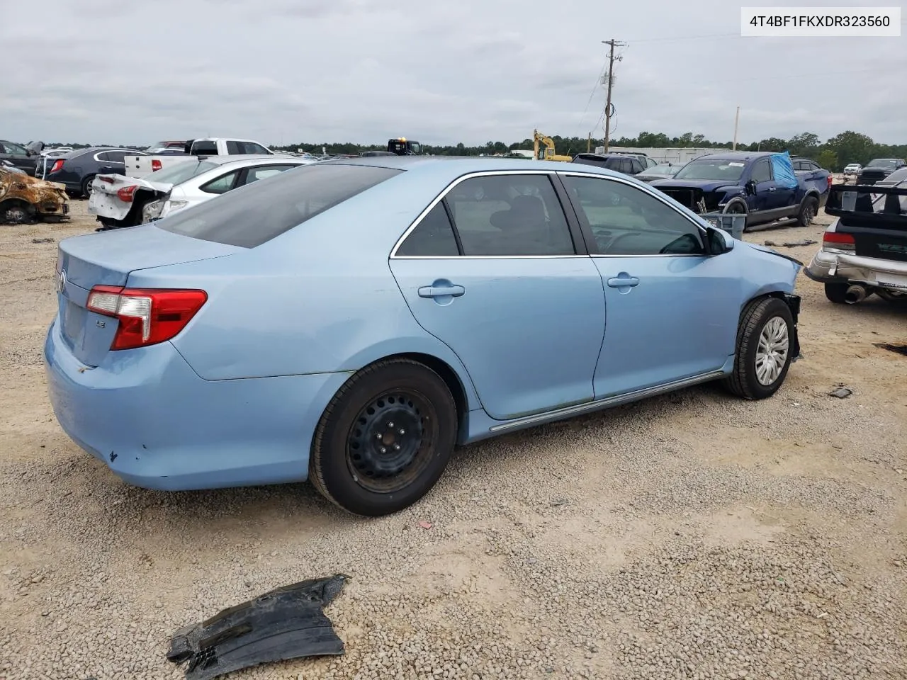 2013 Toyota Camry L VIN: 4T4BF1FKXDR323560 Lot: 70011634