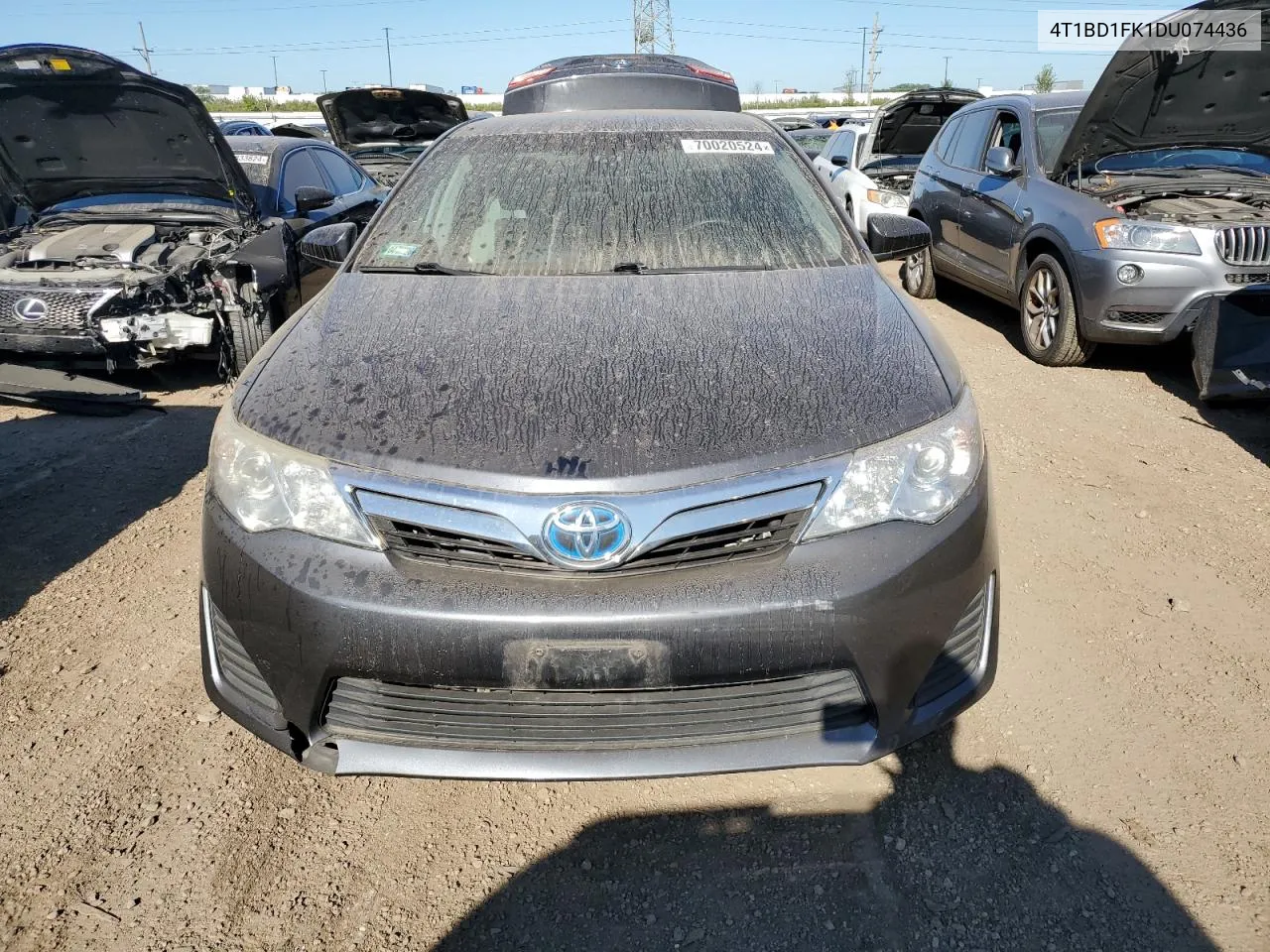 2013 Toyota Camry Hybrid VIN: 4T1BD1FK1DU074436 Lot: 70020524