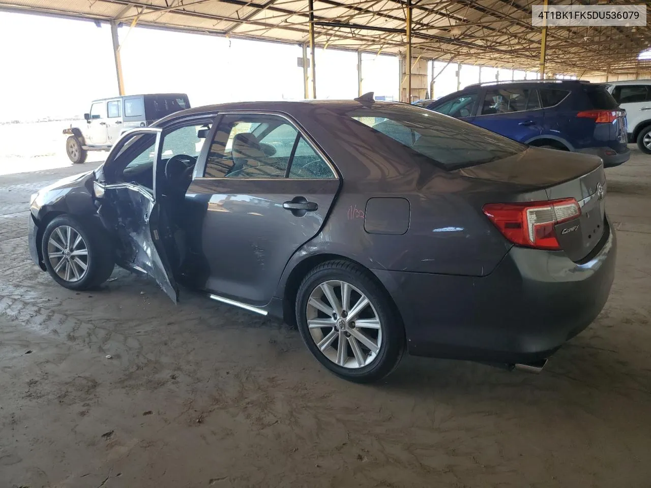 2013 Toyota Camry Se VIN: 4T1BK1FK5DU536079 Lot: 70022134