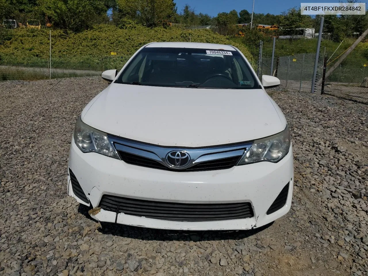 4T4BF1FKXDR284842 2013 Toyota Camry L