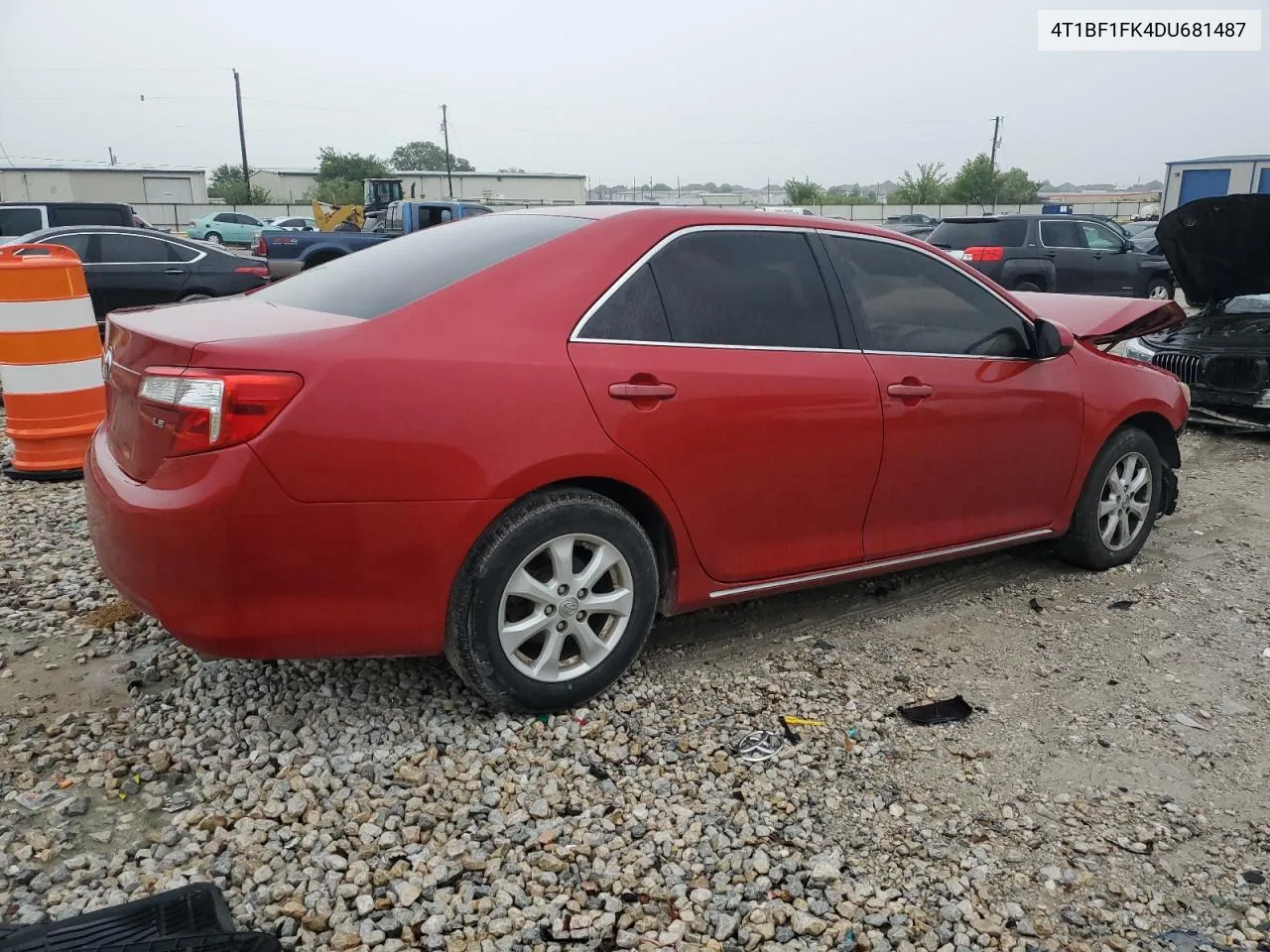 2013 Toyota Camry L VIN: 4T1BF1FK4DU681487 Lot: 70058414