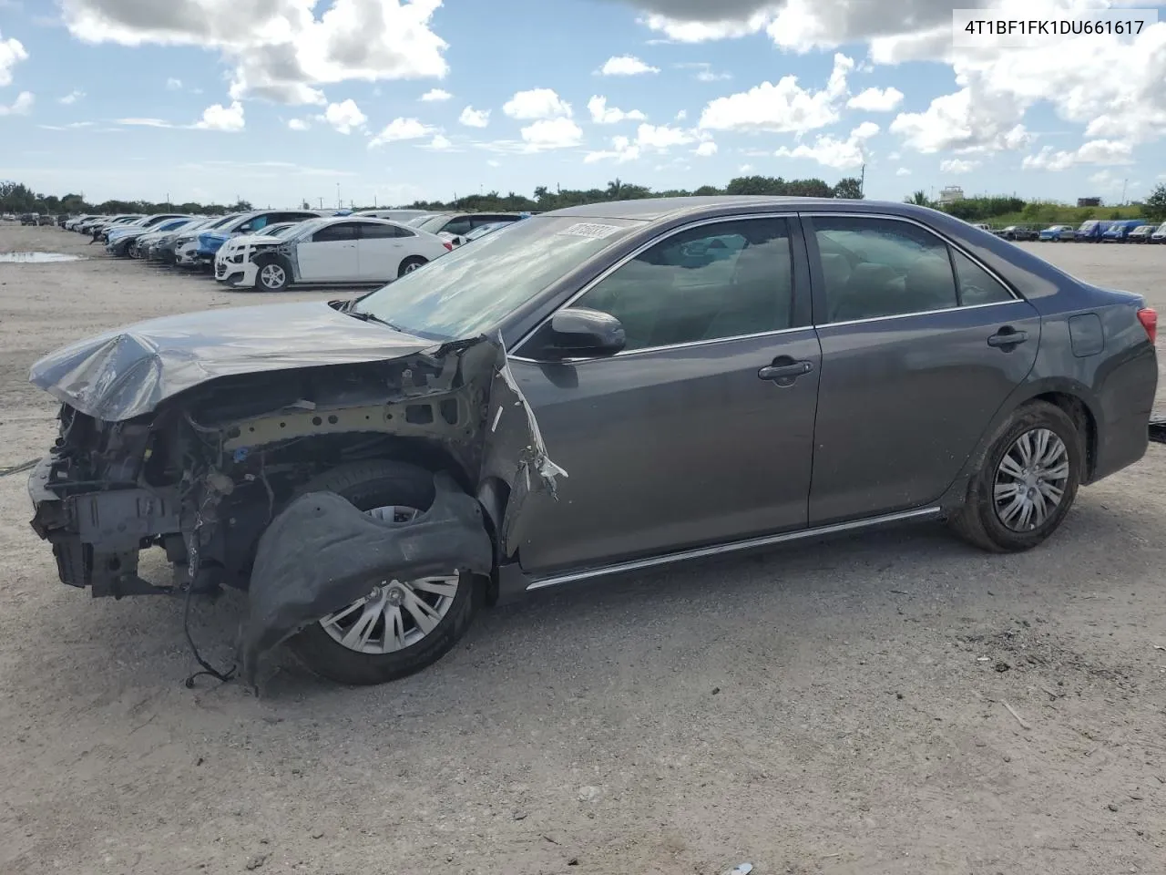 2013 Toyota Camry L VIN: 4T1BF1FK1DU661617 Lot: 70150334