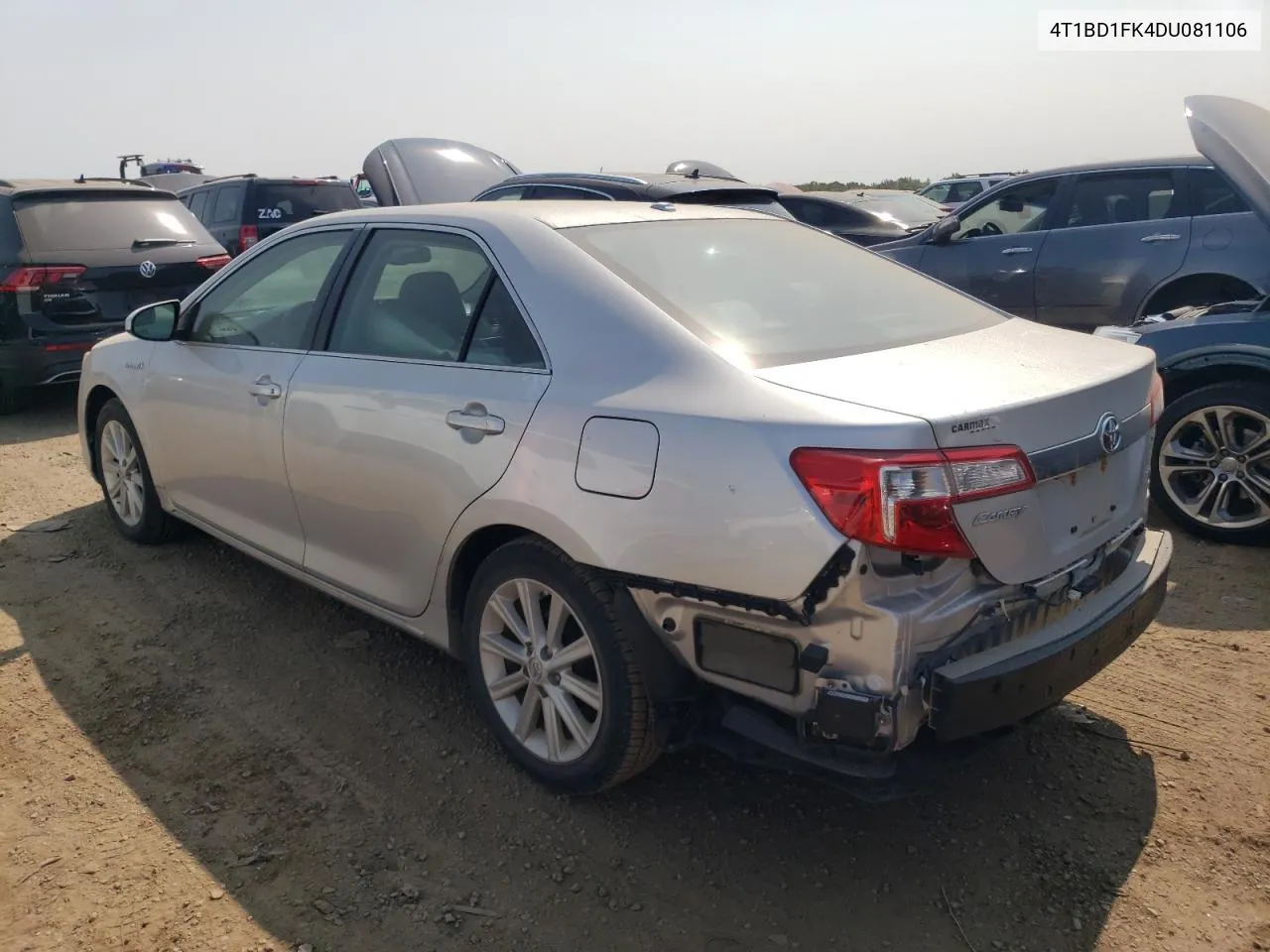 2013 Toyota Camry Hybrid VIN: 4T1BD1FK4DU081106 Lot: 70290274