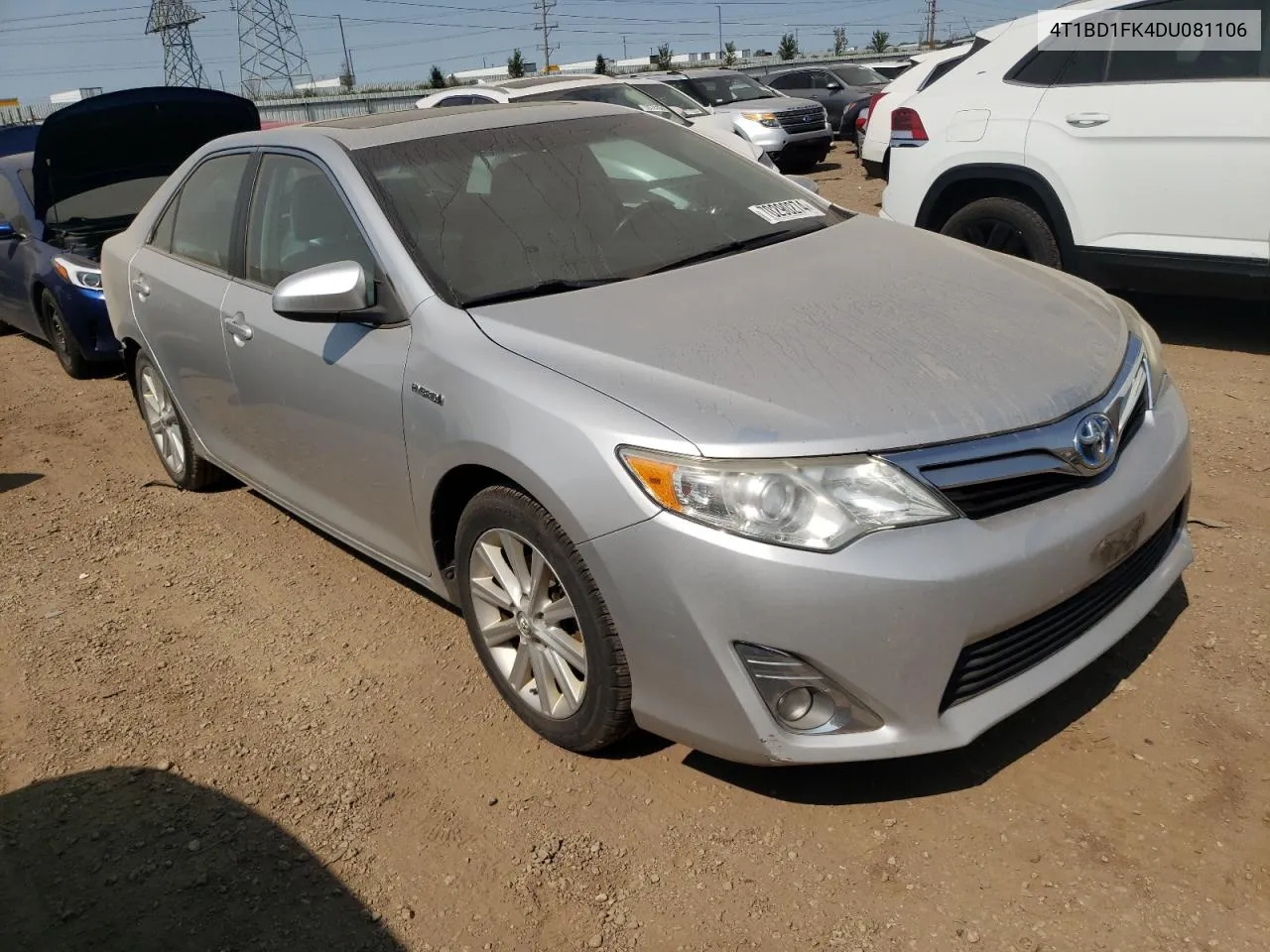 2013 Toyota Camry Hybrid VIN: 4T1BD1FK4DU081106 Lot: 70290274