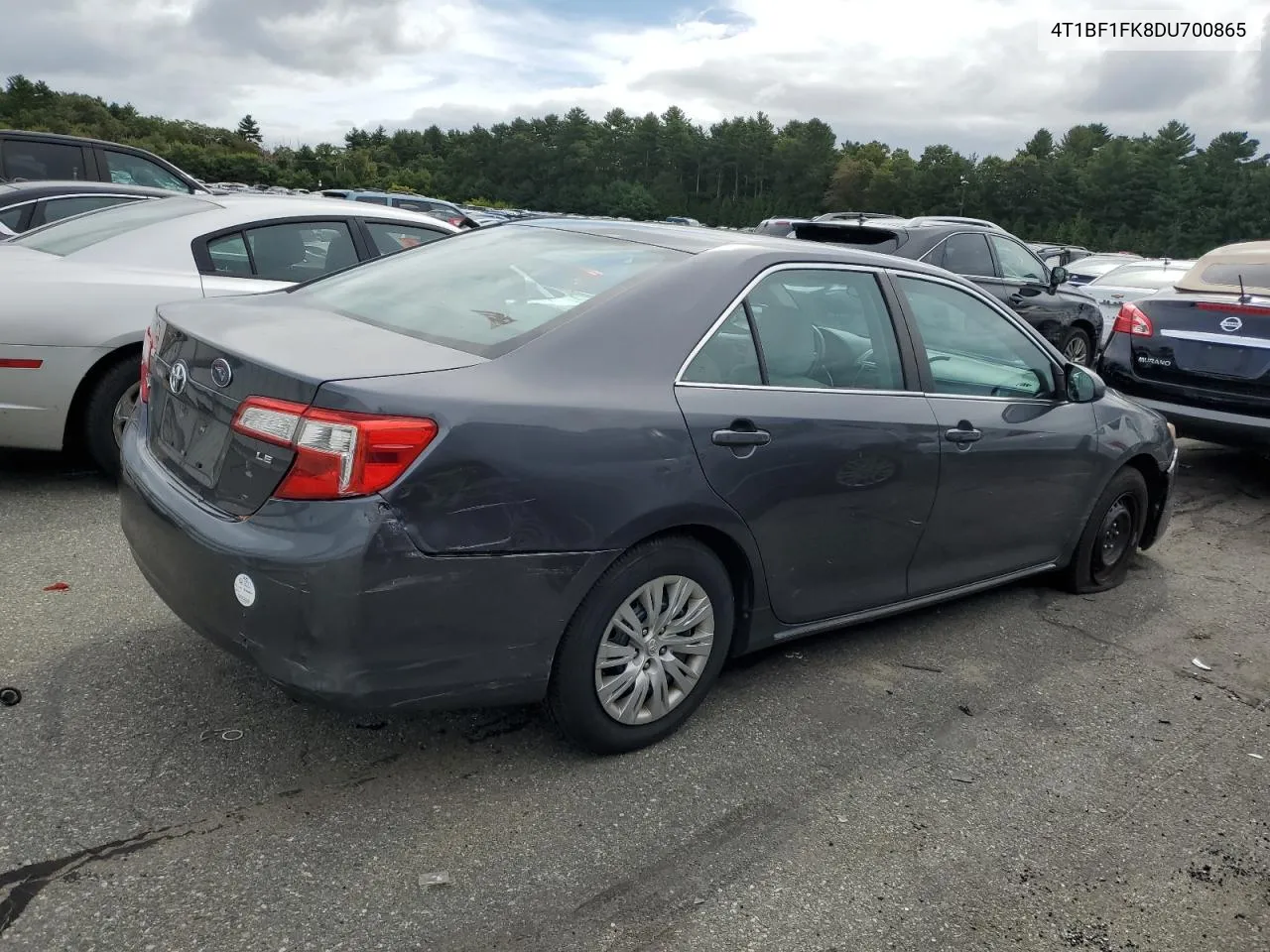 2013 Toyota Camry L VIN: 4T1BF1FK8DU700865 Lot: 70396944