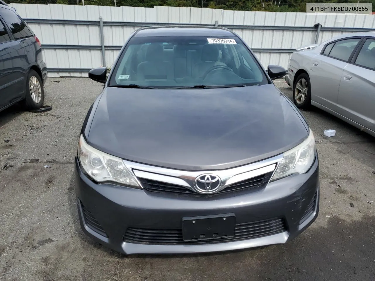 2013 Toyota Camry L VIN: 4T1BF1FK8DU700865 Lot: 70396944