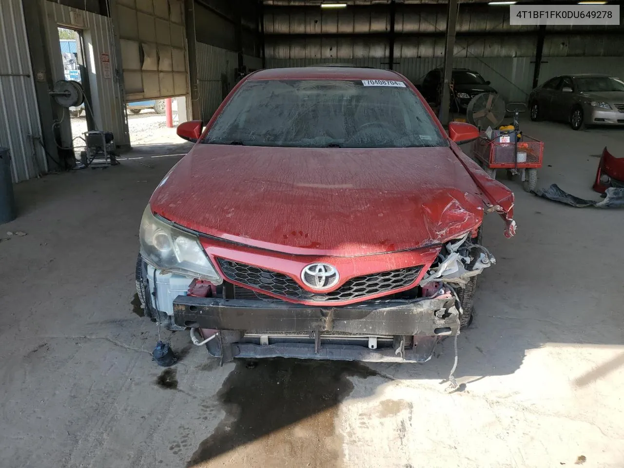 2013 Toyota Camry L VIN: 4T1BF1FK0DU649278 Lot: 70408704