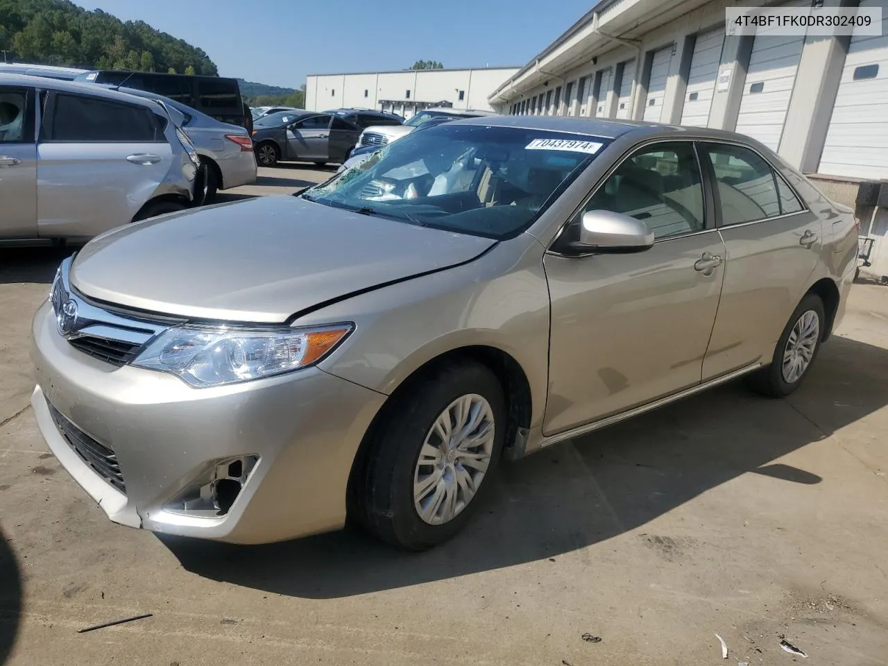 2013 Toyota Camry L VIN: 4T4BF1FK0DR302409 Lot: 70437974