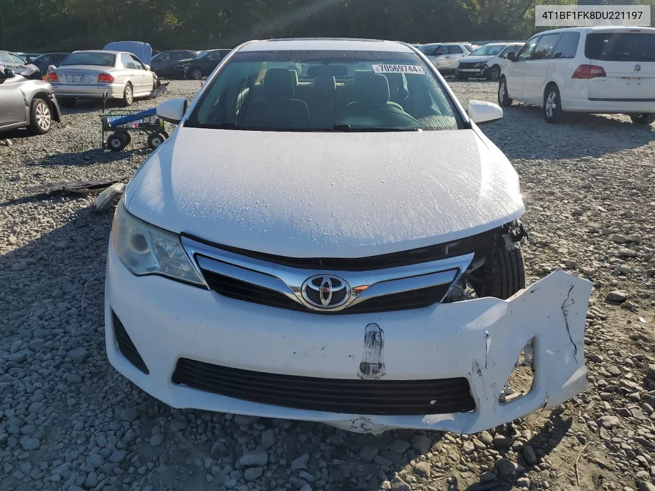 2013 Toyota Camry L VIN: 4T1BF1FK8DU221197 Lot: 70569744