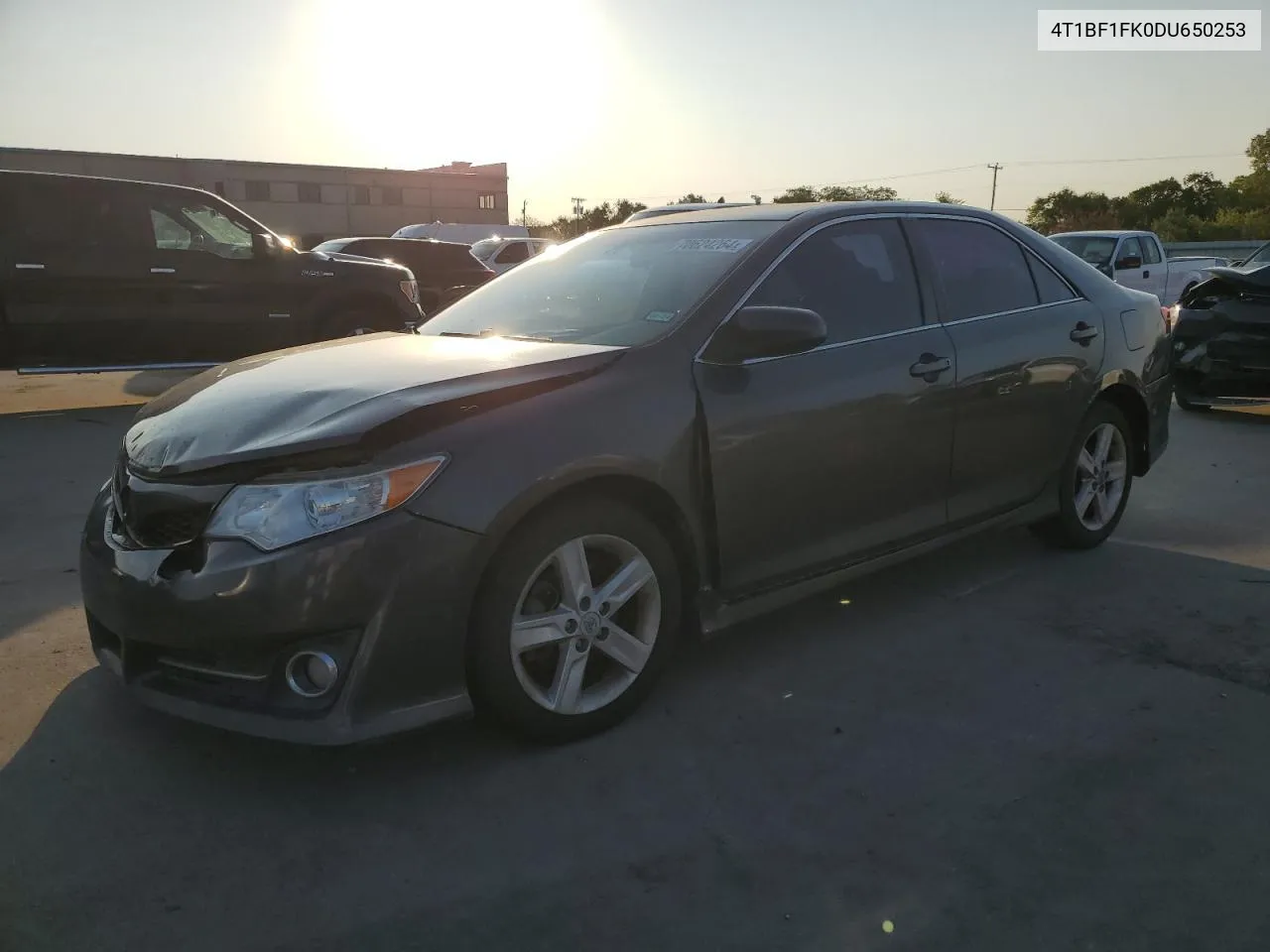 2013 Toyota Camry L VIN: 4T1BF1FK0DU650253 Lot: 70624264