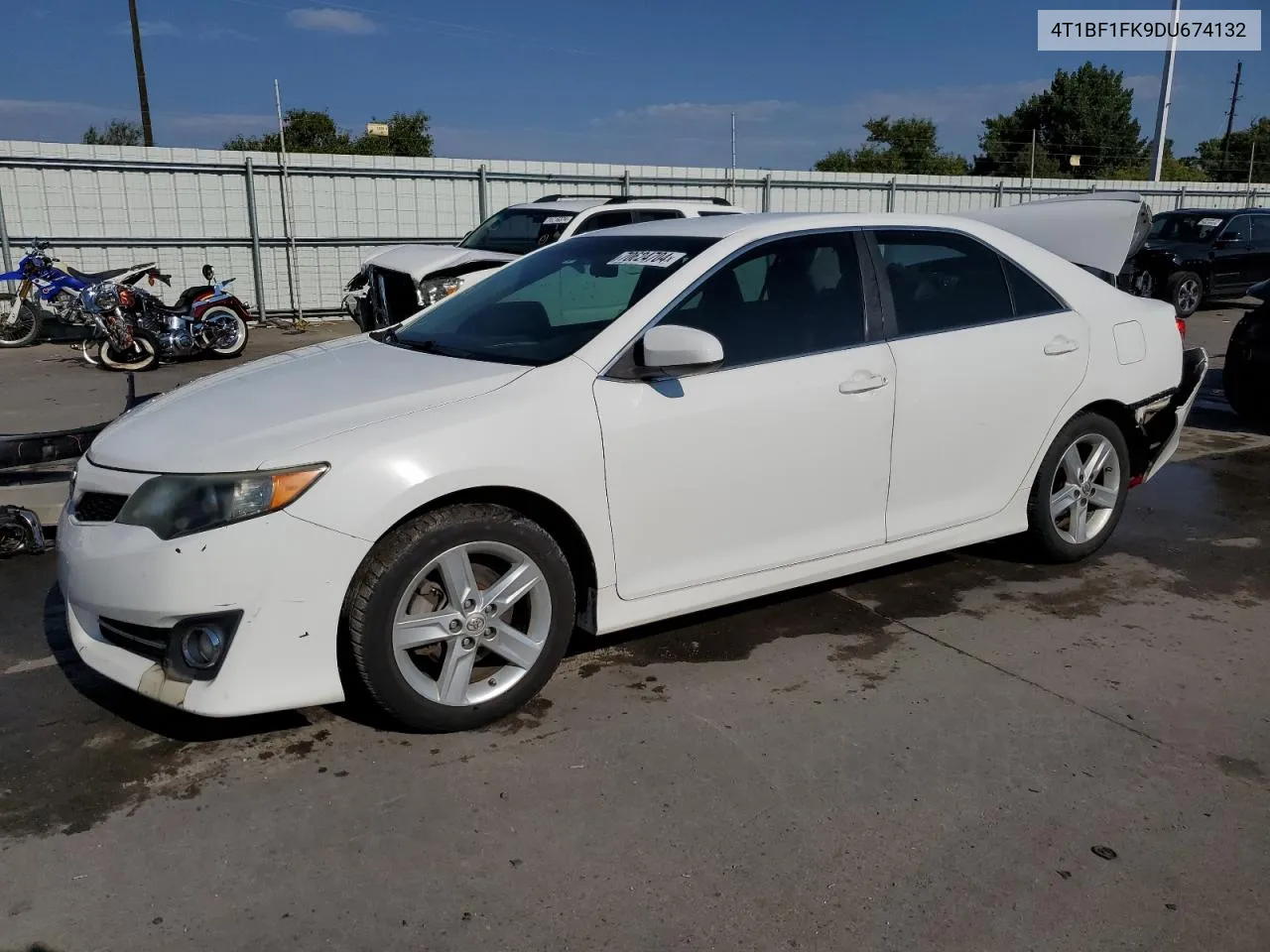 2013 Toyota Camry L VIN: 4T1BF1FK9DU674132 Lot: 70624704