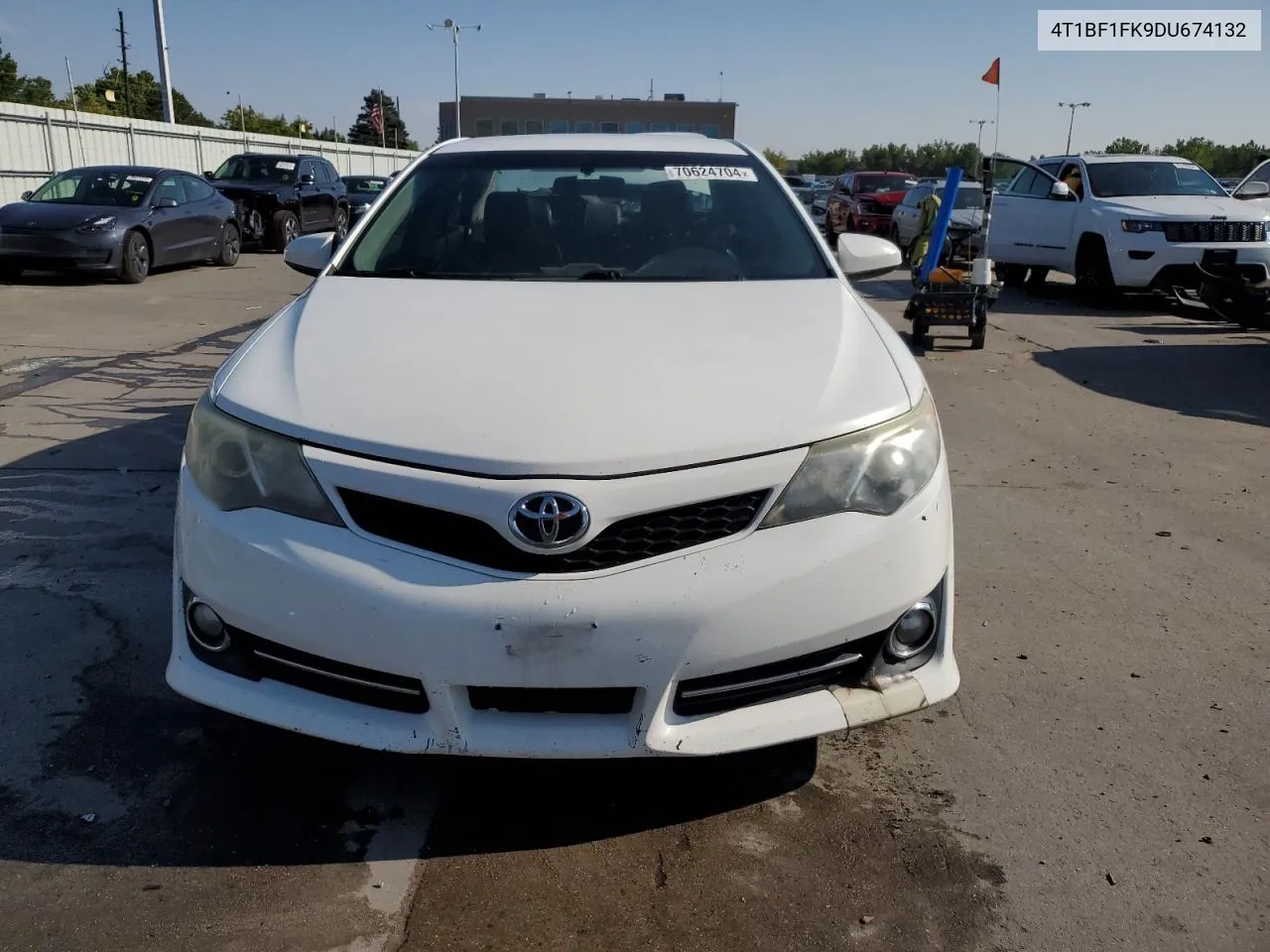 2013 Toyota Camry L VIN: 4T1BF1FK9DU674132 Lot: 70624704