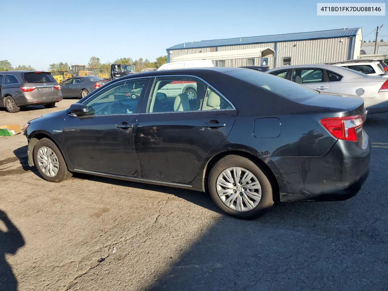 2013 Toyota Camry Hybrid VIN: 4T1BD1FK7DU088146 Lot: 70636644