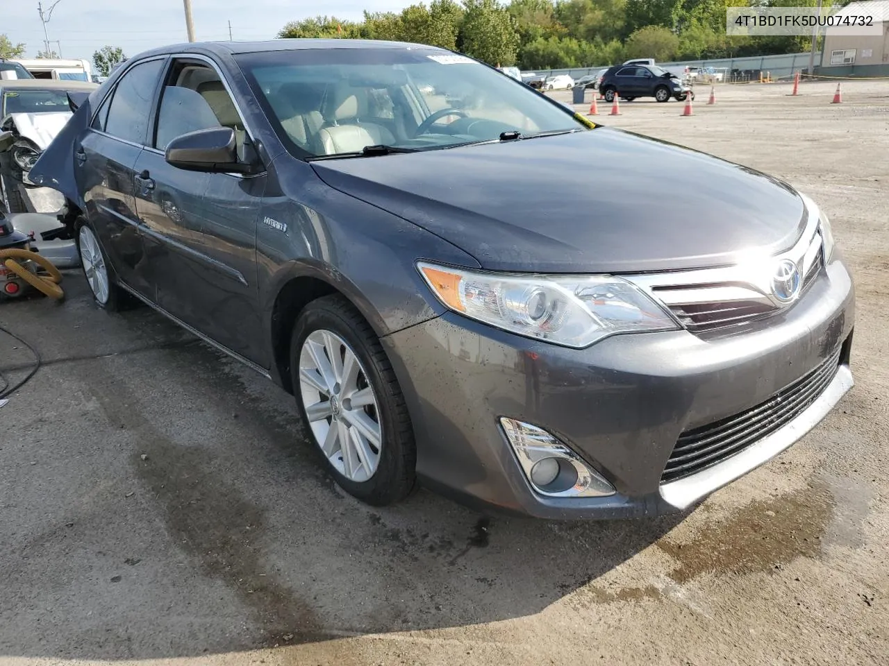 2013 Toyota Camry Hybrid VIN: 4T1BD1FK5DU074732 Lot: 70700594