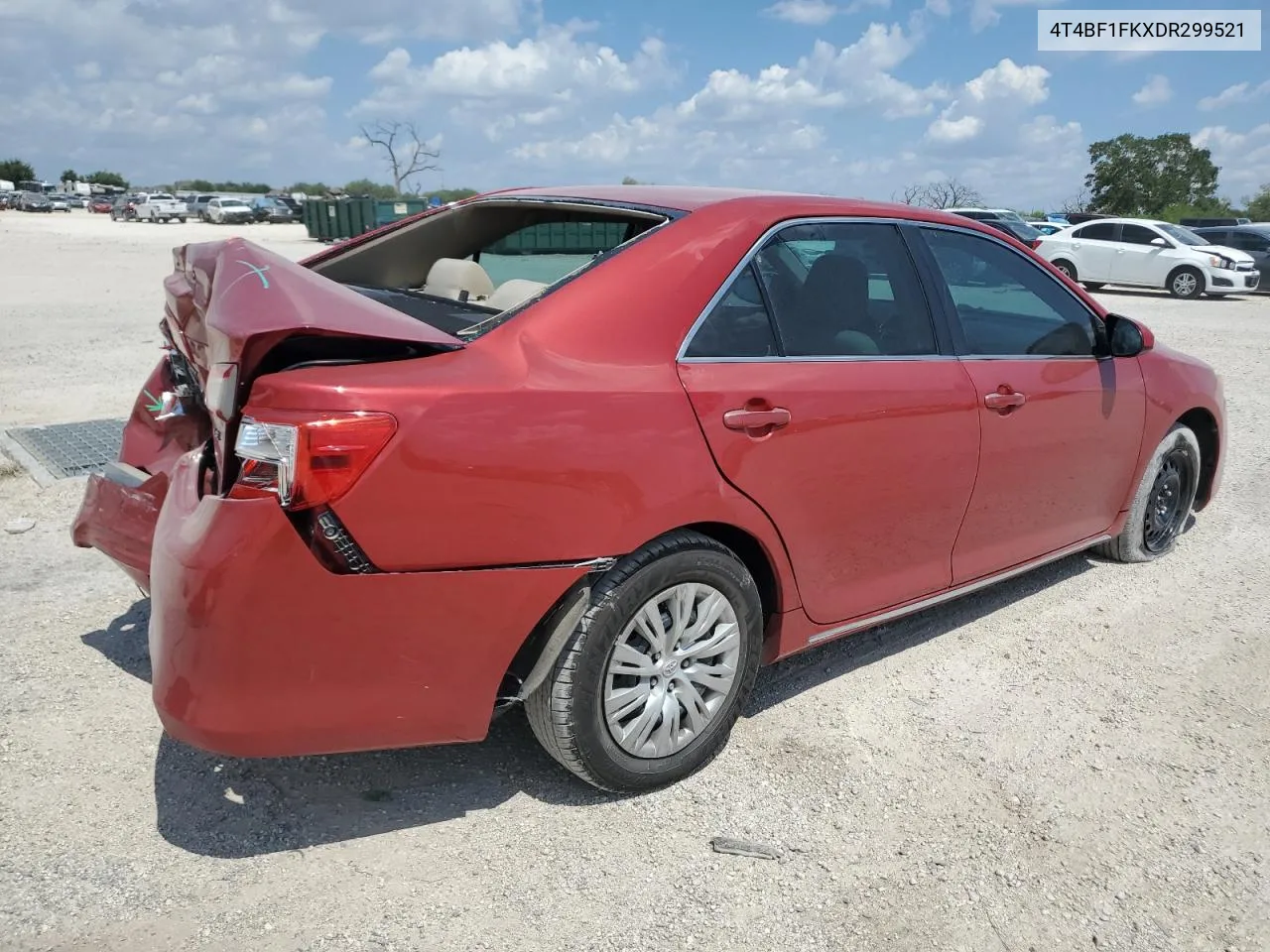 2013 Toyota Camry L VIN: 4T4BF1FKXDR299521 Lot: 70854974