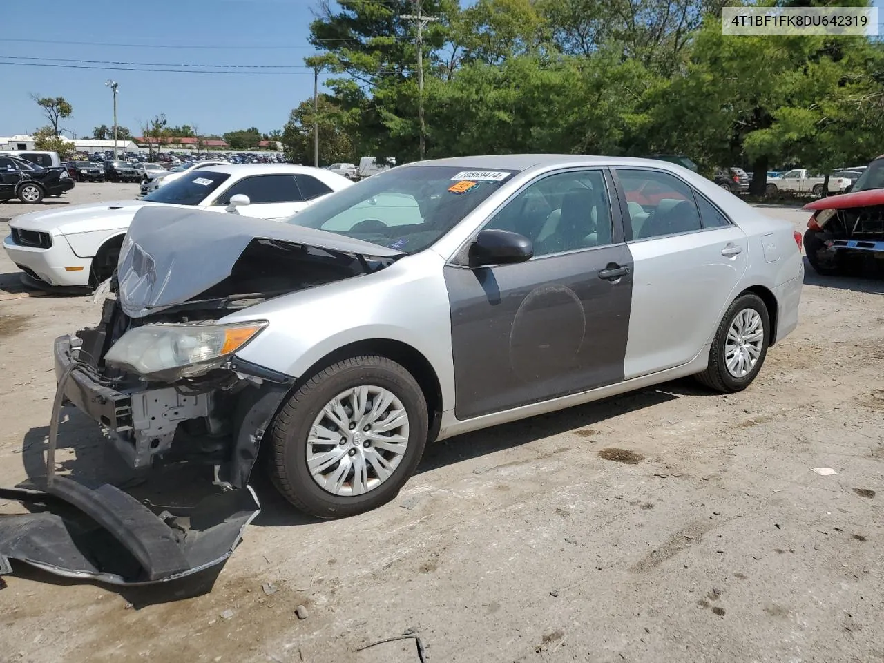 2013 Toyota Camry L VIN: 4T1BF1FK8DU642319 Lot: 70869474