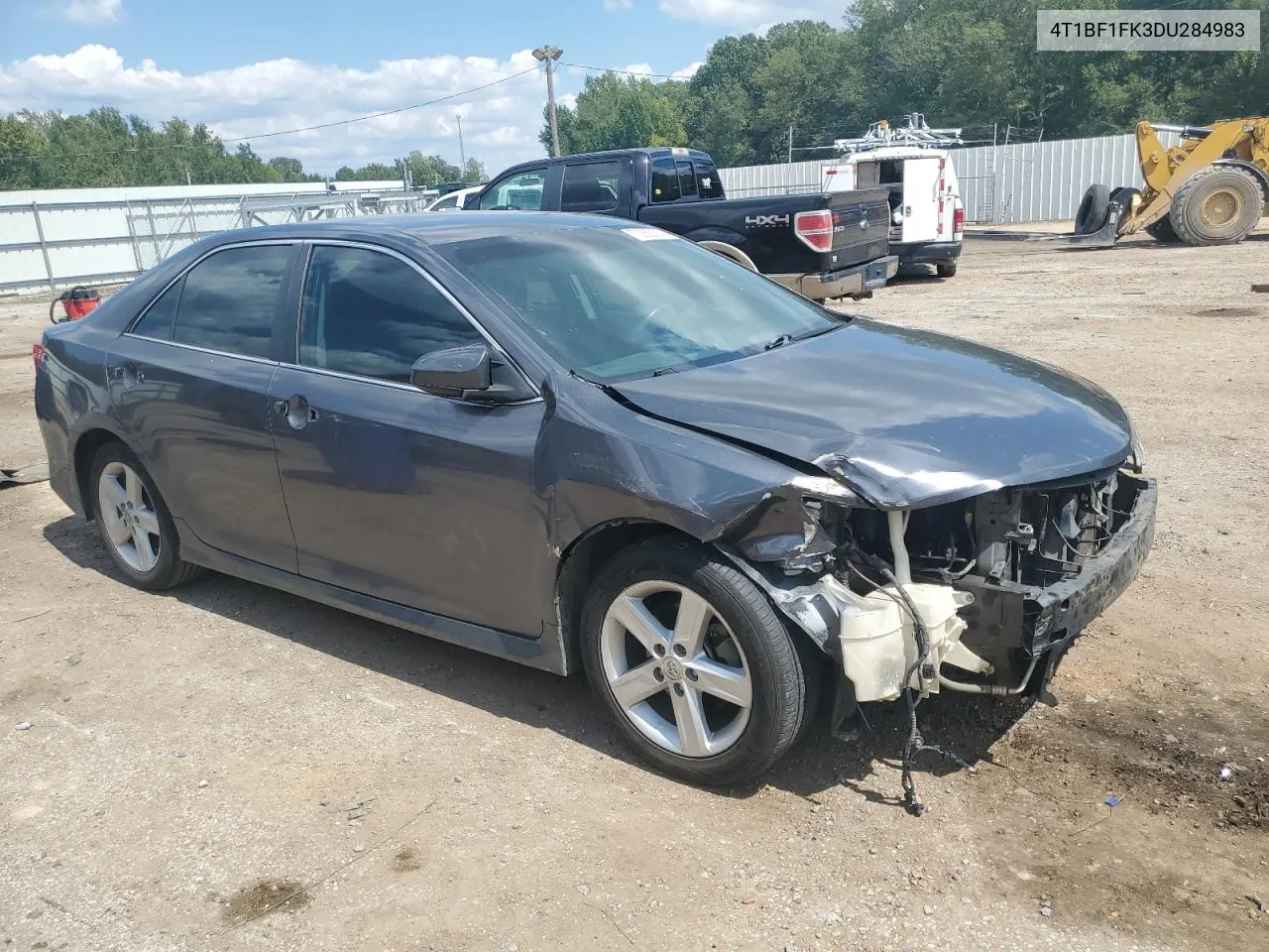 2013 Toyota Camry L VIN: 4T1BF1FK3DU284983 Lot: 70885214