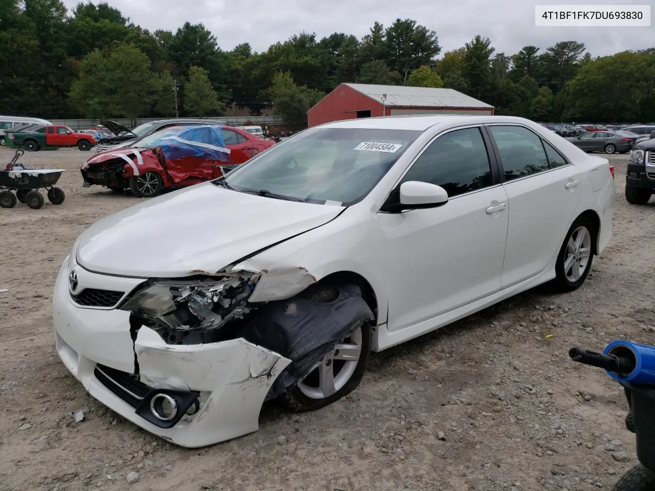 2013 Toyota Camry L VIN: 4T1BF1FK7DU693830 Lot: 71004584