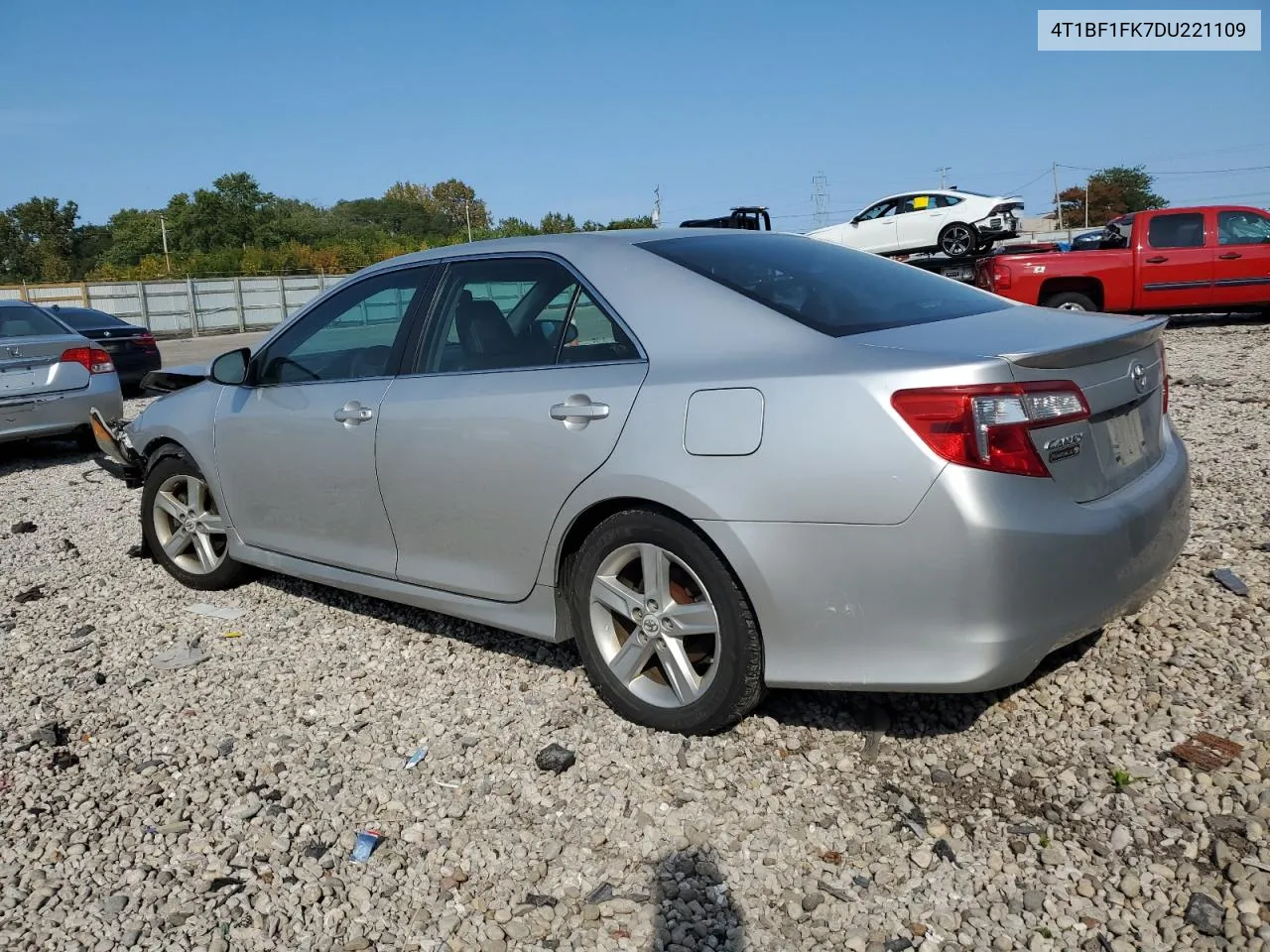 2013 Toyota Camry L VIN: 4T1BF1FK7DU221109 Lot: 71043484