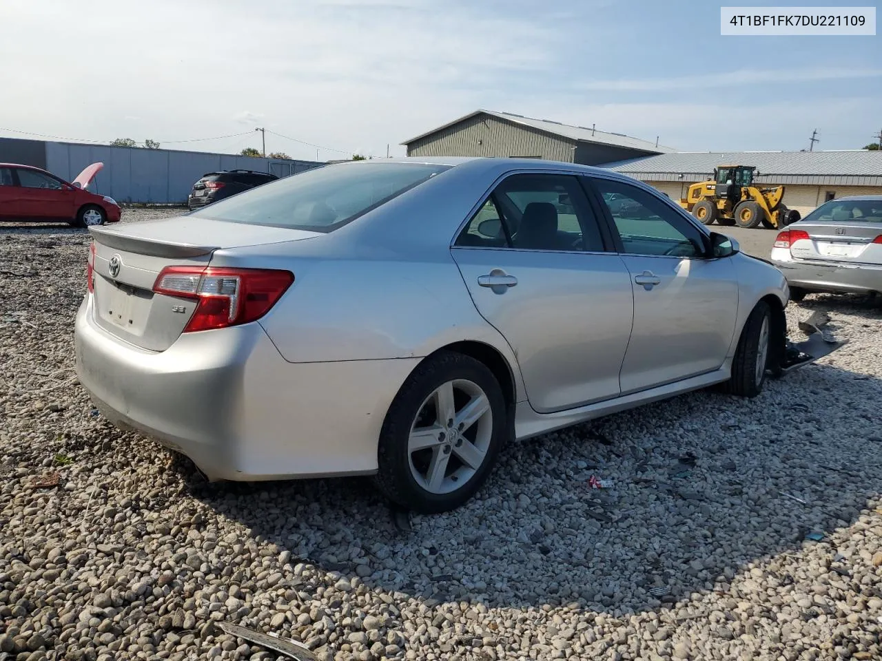 2013 Toyota Camry L VIN: 4T1BF1FK7DU221109 Lot: 71043484