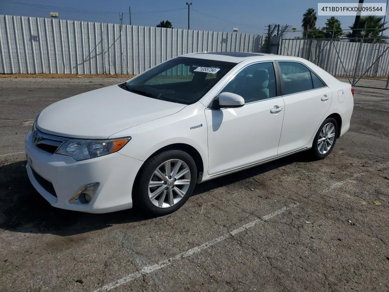 4T1BD1FKXDU095544 2013 Toyota Camry Hybrid