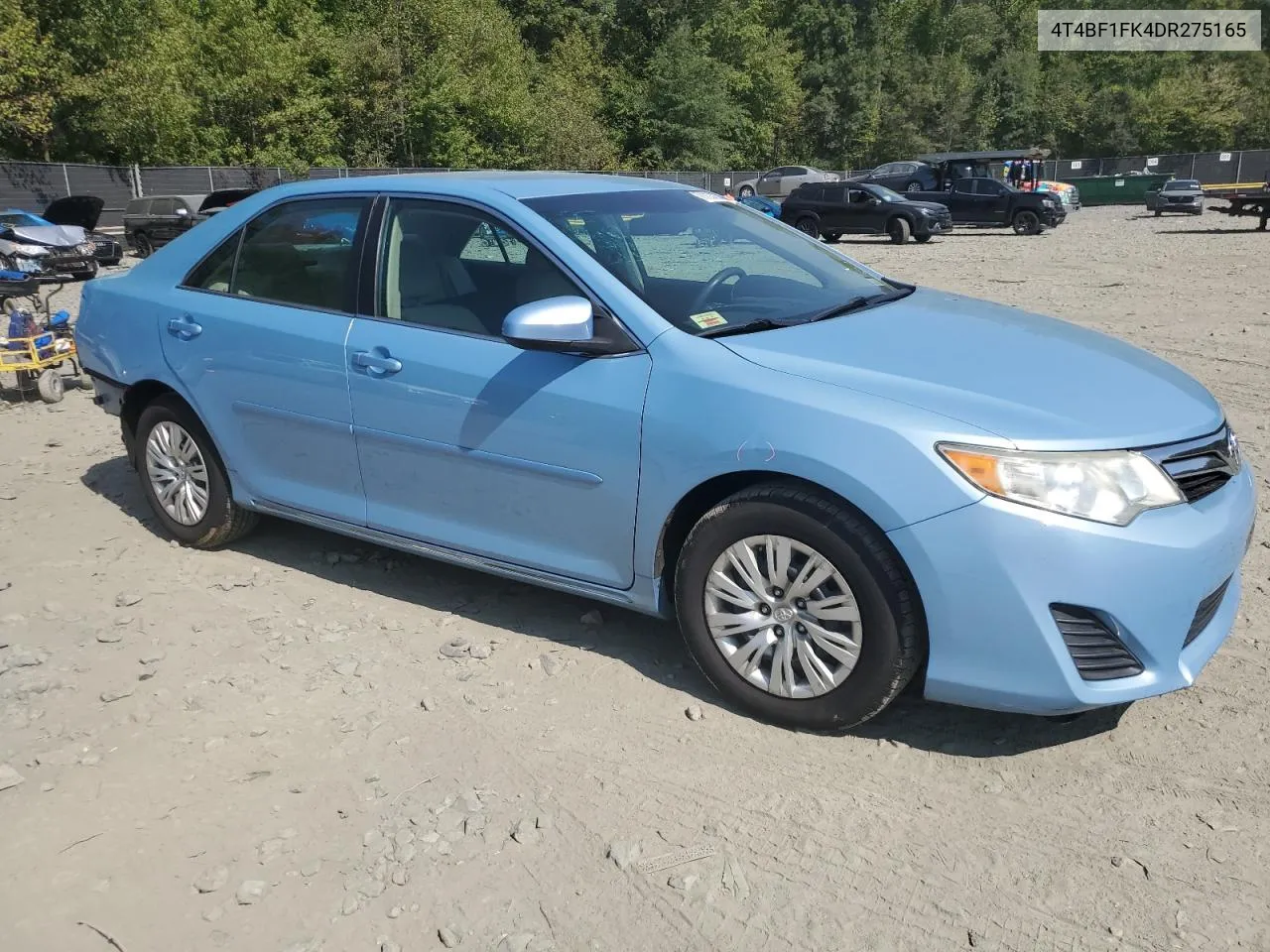 2013 Toyota Camry L VIN: 4T4BF1FK4DR275165 Lot: 71113784