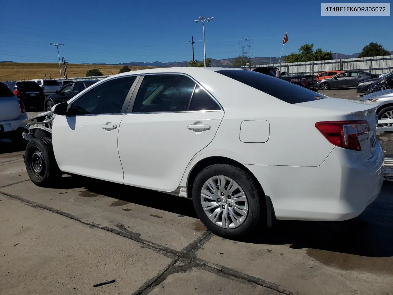 2013 Toyota Camry L VIN: 4T4BF1FK6DR305072 Lot: 71313174