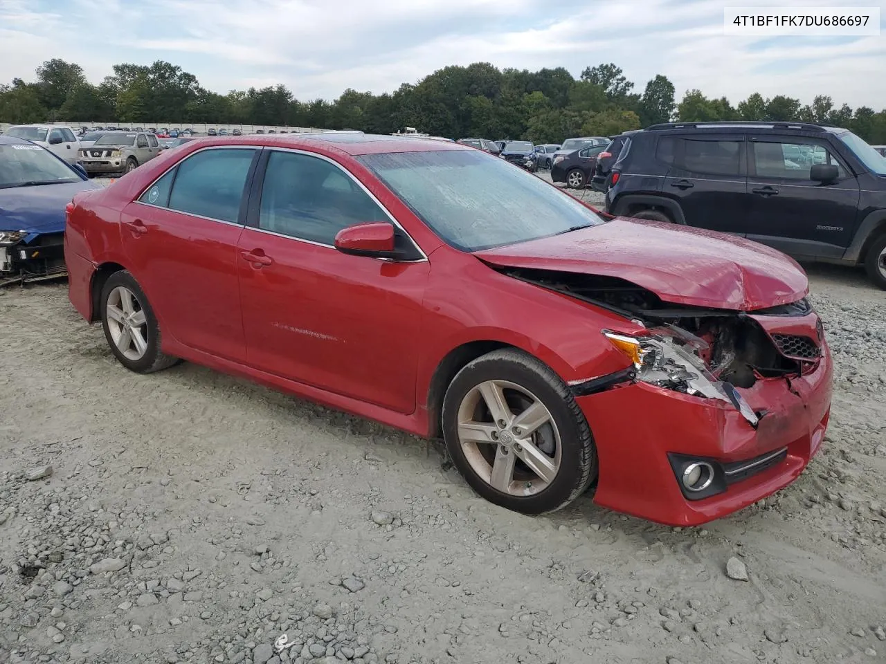 2013 Toyota Camry L VIN: 4T1BF1FK7DU686697 Lot: 71420634