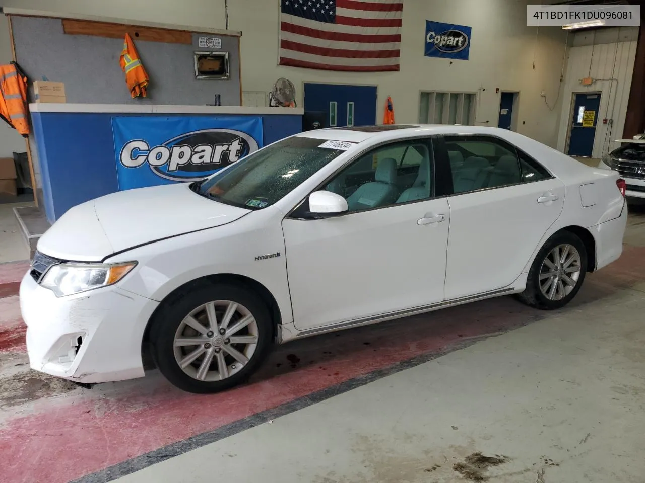 2013 Toyota Camry Hybrid VIN: 4T1BD1FK1DU096081 Lot: 71746634