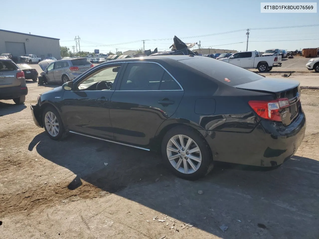 2013 Toyota Camry Hybrid VIN: 4T1BD1FK8DU076569 Lot: 71769674