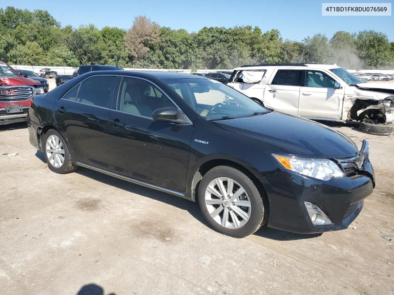 2013 Toyota Camry Hybrid VIN: 4T1BD1FK8DU076569 Lot: 71769674