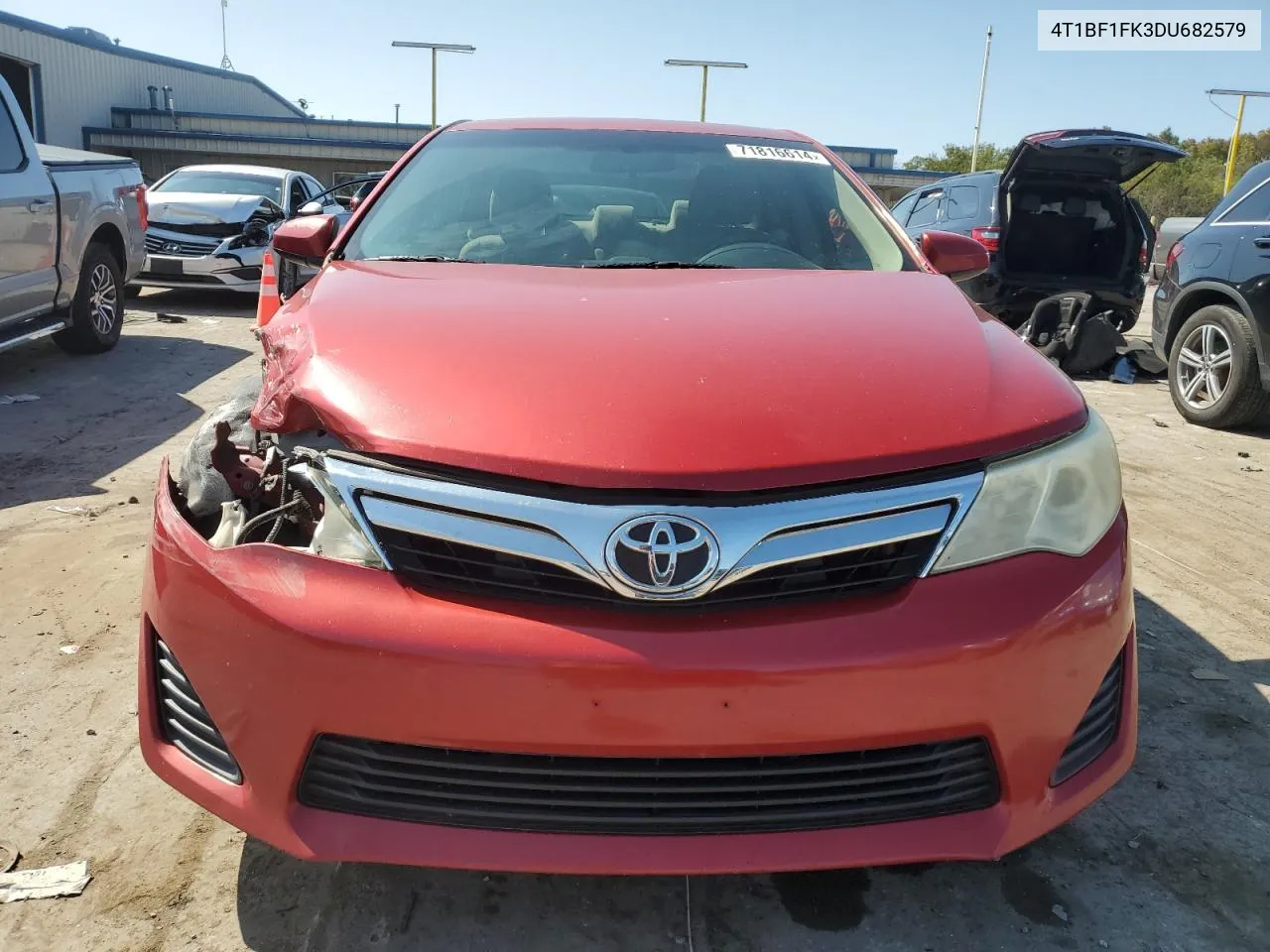 2013 Toyota Camry L VIN: 4T1BF1FK3DU682579 Lot: 71816614