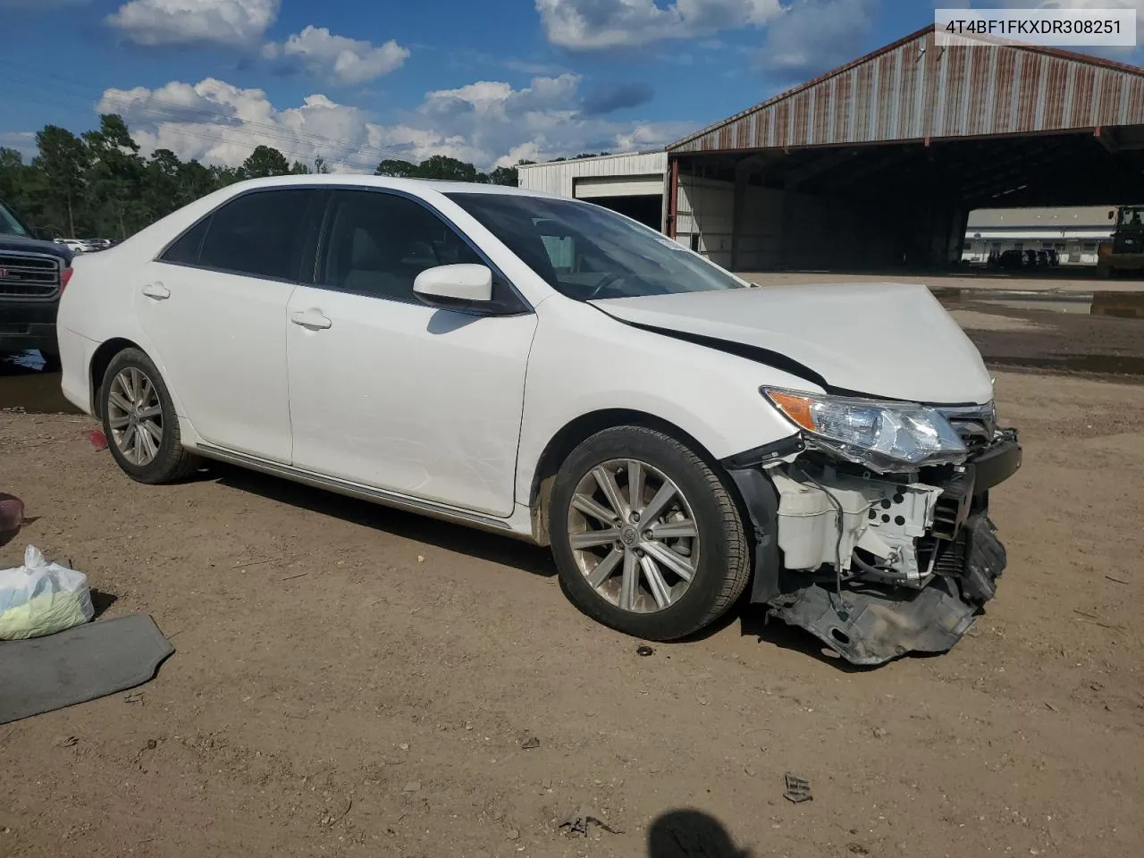 2013 Toyota Camry L VIN: 4T4BF1FKXDR308251 Lot: 71923784