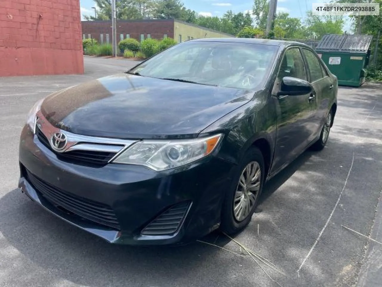 2013 Toyota Camry L VIN: 4T4BF1FK7DR293885 Lot: 71988864