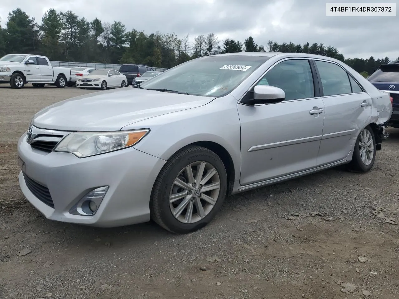 2013 Toyota Camry L VIN: 4T4BF1FK4DR307872 Lot: 71998964