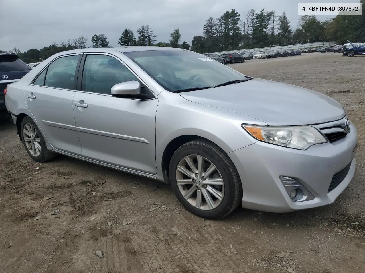 2013 Toyota Camry L VIN: 4T4BF1FK4DR307872 Lot: 71998964