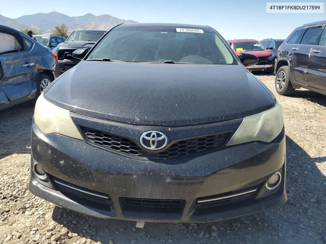 2013 Toyota Camry L VIN: 4T1BF1FK8DU217599 Lot: 72180694