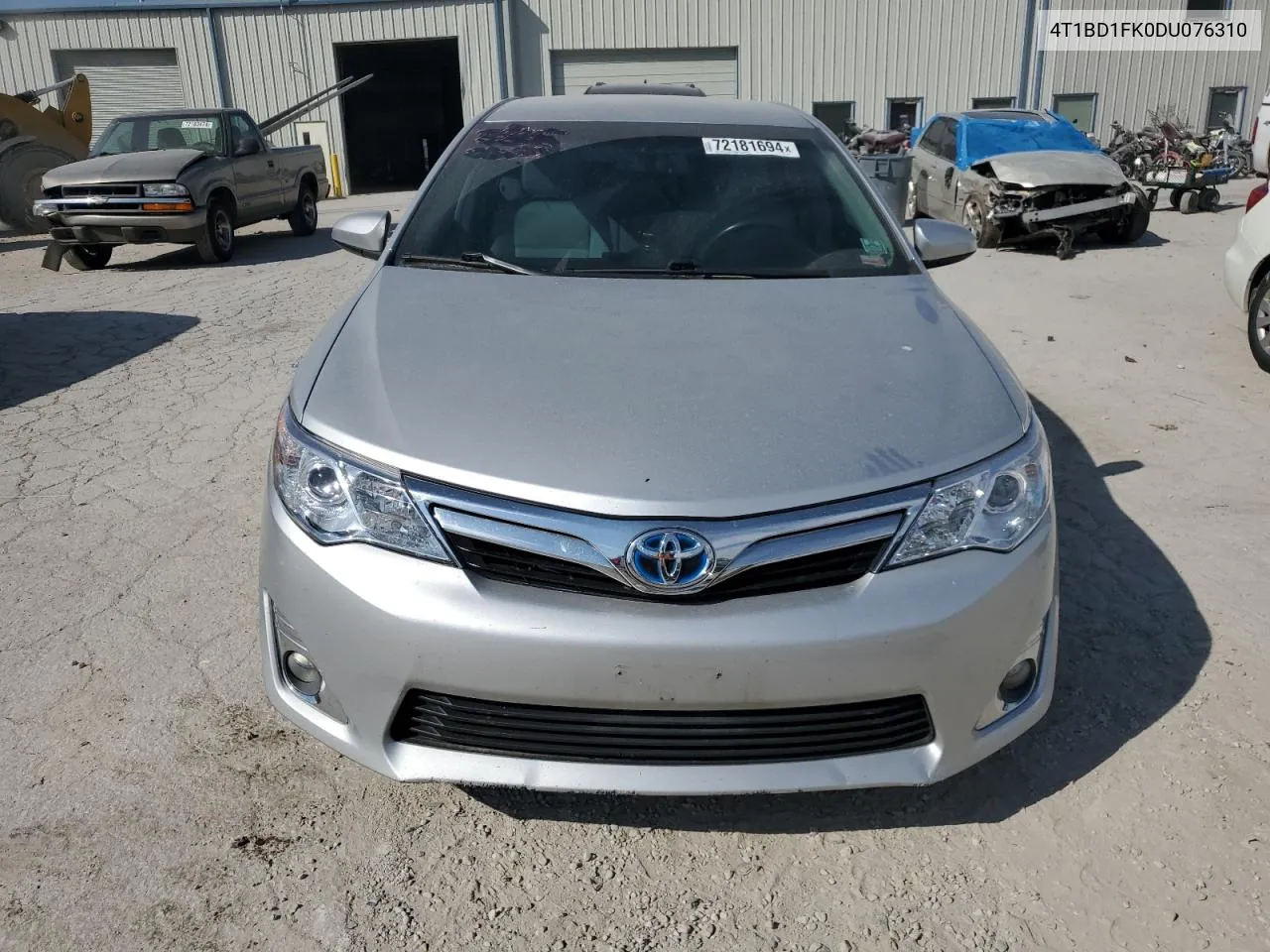 2013 Toyota Camry Hybrid VIN: 4T1BD1FK0DU076310 Lot: 72181694