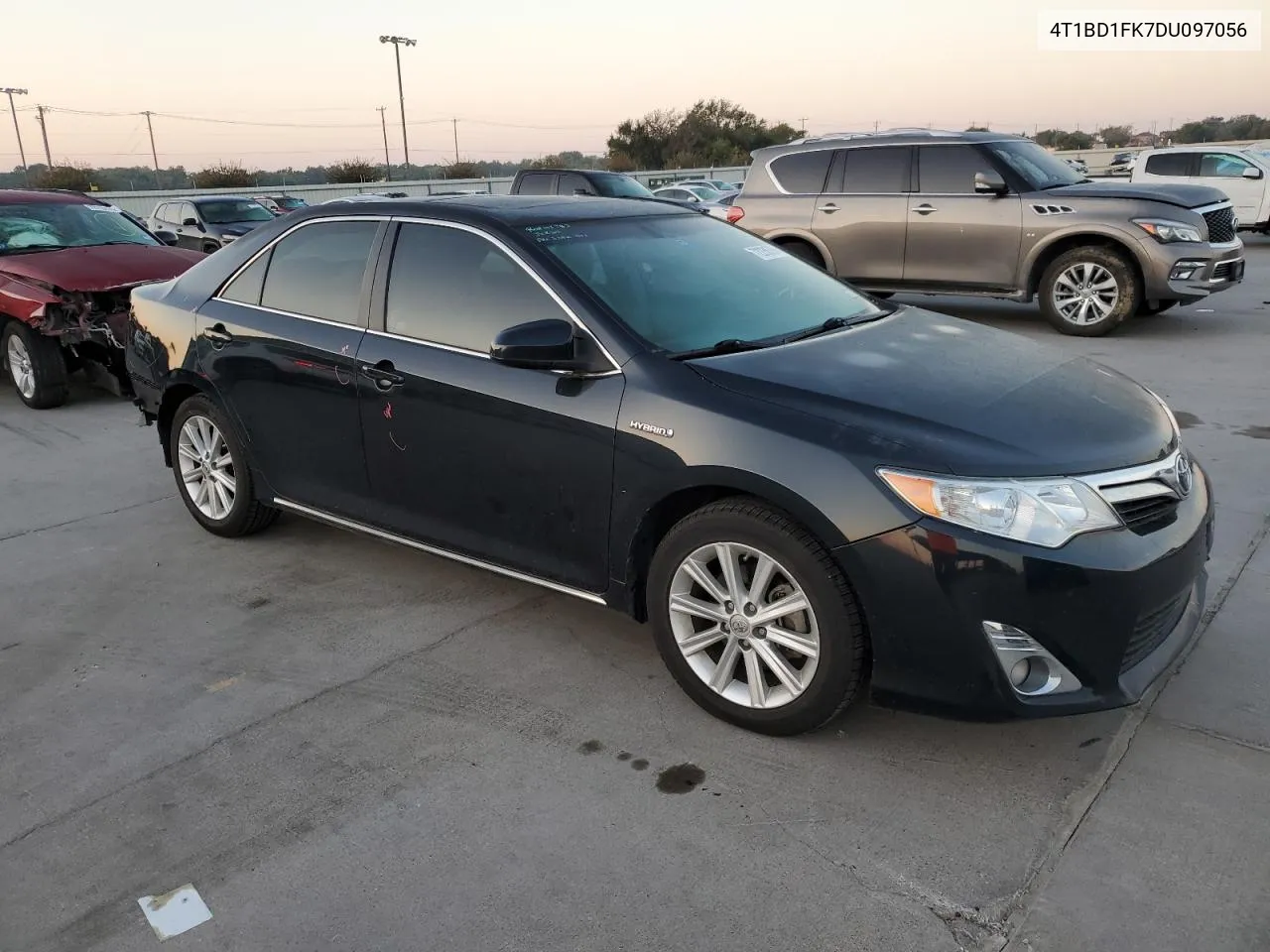 2013 Toyota Camry Hybrid VIN: 4T1BD1FK7DU097056 Lot: 72236394