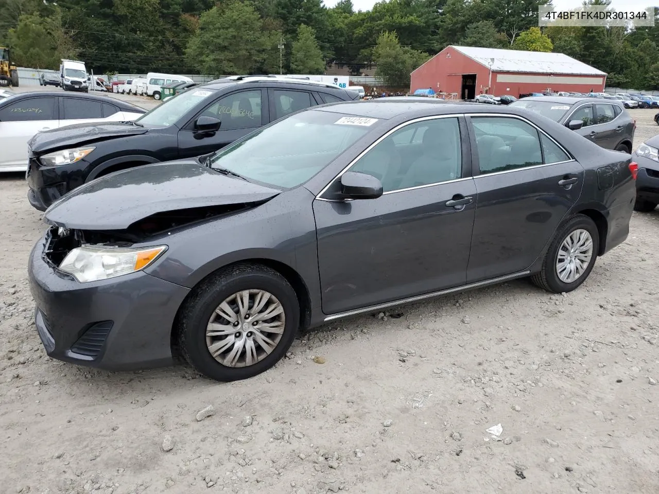 2013 Toyota Camry L VIN: 4T4BF1FK4DR301344 Lot: 72442124