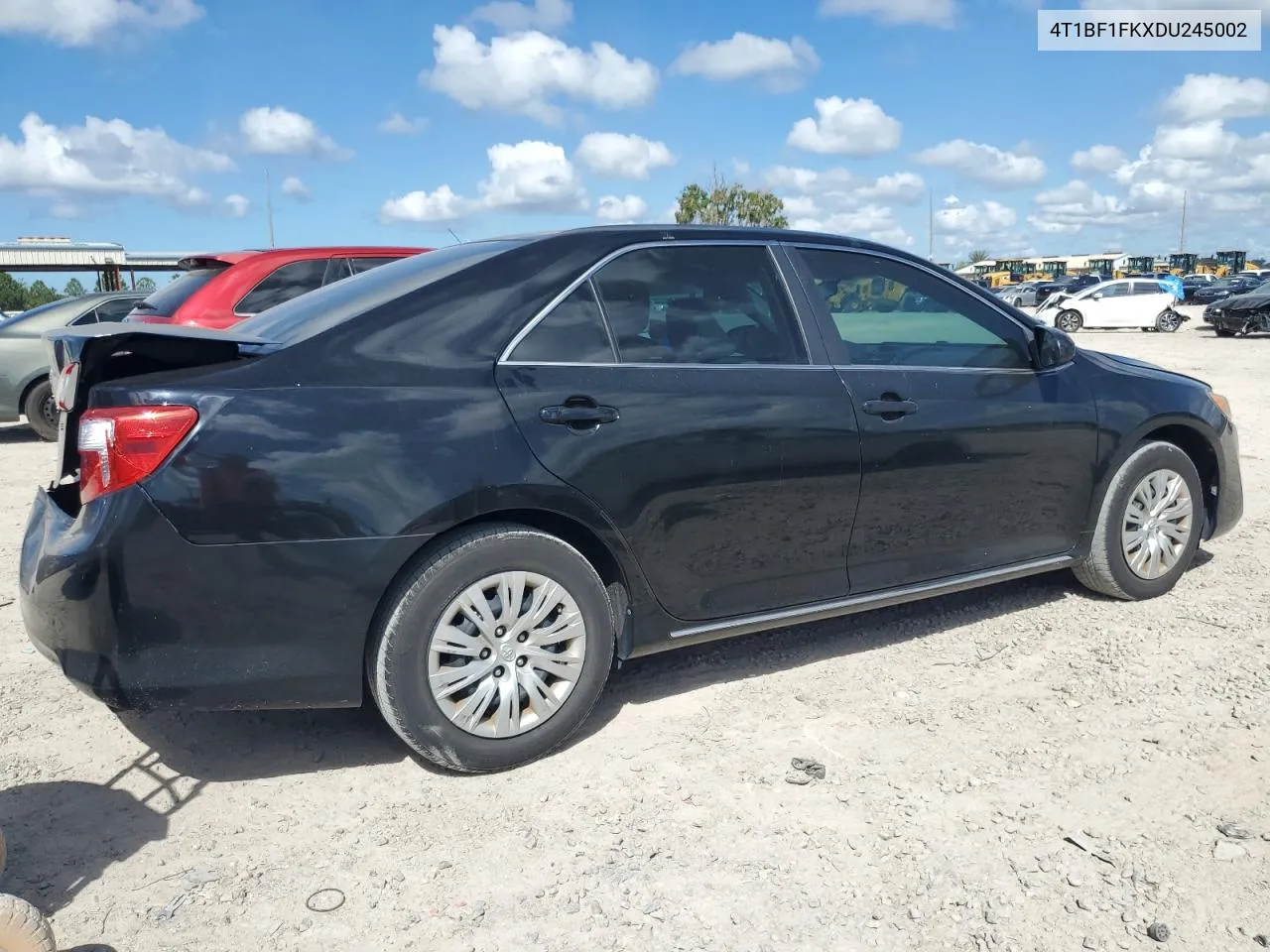 2013 Toyota Camry L VIN: 4T1BF1FKXDU245002 Lot: 72612584