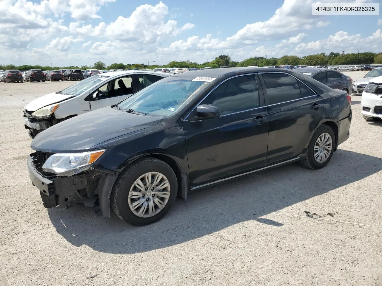 2013 Toyota Camry L VIN: 4T4BF1FK4DR326325 Lot: 72612594