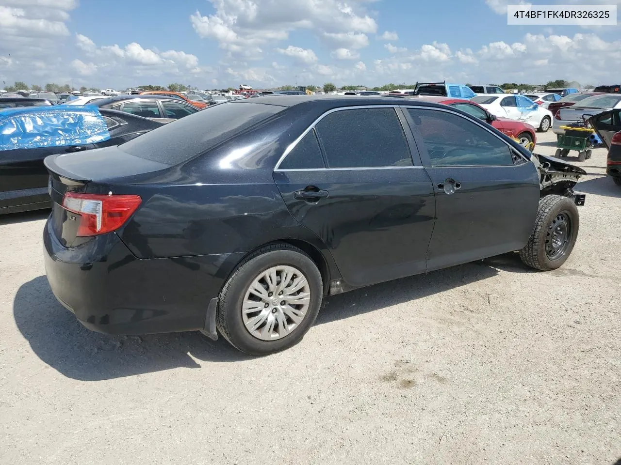 2013 Toyota Camry L VIN: 4T4BF1FK4DR326325 Lot: 72612594